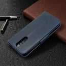 For Xiaomi Redmi 8 Embossing Two Butterflies Pattern Horizontal Flip PU Leather Case with Holder & Card Slot & Wallet & Lanyard(Dark Blue)