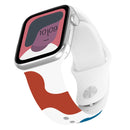 Morandi Series Contrast Color Silicone Watch Band For Apple Watch Ultra 49mm / Series 8&7 45mm / SE 2&6&SE&5&4 44mm / 3&2&1 42mm(4)