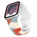Morandi Series Contrast Color Silicone Watch Band For Apple Watch Ultra 49mm / Series 8&7 45mm / SE 2&6&SE&5&4 44mm / 3&2&1 42mm(13)