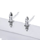 S925 Sterling Silver Creative Dagger Ear Studs Women Earrings