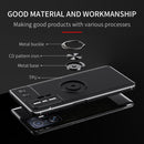 For Xiaomi Mi 11T Metal Ring Holder 360 Degree Rotating TPU Case(Blue)
