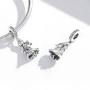 S925 Sterling Silver Little Princess Pendant DIY Bracelet Necklace Accessories