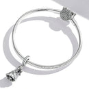 S925 Sterling Silver Little Princess Pendant DIY Bracelet Necklace Accessories
