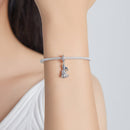 S925 Sterling Silver Little Princess Pendant DIY Bracelet Necklace Accessories