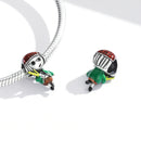 S925 Sterling Silver Sweet Cool Loli Beads DIY Bracelet Necklace Accessories
