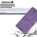 For Samsung Galaxy A71 4G Dream Magnetic Suction Business Horizontal Flip PU Leather Case with Holder & Card Slot & Wallet(Purple)