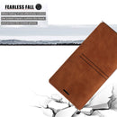 For Samsung Galaxy S10 Dream Magnetic Suction Business Horizontal Flip PU Leather Case with Holder & Card Slot & Wallet(Brown)