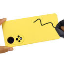 For Huawei Nova 9 Solid Color Liquid Silicone Dropproof Full Coverage Protective Case(Yellow)