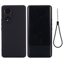 For Huawei Nova 9 Solid Color Liquid Silicone Dropproof Full Coverage Protective Case(Black)