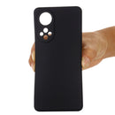 For Huawei Nova 9 Solid Color Liquid Silicone Dropproof Full Coverage Protective Case(Black)