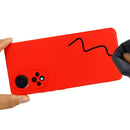 For Huawei Nova 9 Solid Color Liquid Silicone Dropproof Full Coverage Protective Case(Red)
