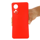 For Huawei Nova 9 Solid Color Liquid Silicone Dropproof Full Coverage Protective Case(Red)