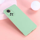 For Huawei Nova 9 Solid Color Liquid Silicone Dropproof Full Coverage Protective Case(Green)