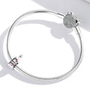 S925 Sterling Silver Exquisite Beer Bottle Beads DIY Bracelet Necklace Accessories
