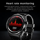 F6 1.28 inch IPS Screen 2 in 1 Bluetooth Earphone Smart Watch, Support Heart Rate & Blood Oxygen Monitoring / Bluetooth Music, Style:Steel Strap(Black)