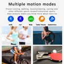 F6 1.28 inch IPS Screen 2 in 1 Bluetooth Earphone Smart Watch, Support Heart Rate & Blood Oxygen Monitoring / Bluetooth Music, Style:Steel Strap(Black)