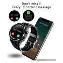 F6 1.28 inch IPS Screen 2 in 1 Bluetooth Earphone Smart Watch, Support Heart Rate & Blood Oxygen Monitoring / Bluetooth Music, Style:Silicone Strap(Black)