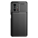 For Xiaomi Mi 11T / 11T Pro Carbon Fiber Texture Shockproof TPU Case(Black)