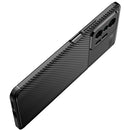 For Xiaomi Mi 11T / 11T Pro Carbon Fiber Texture Shockproof TPU Case(Blue)