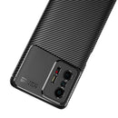For Xiaomi Mi 11T / 11T Pro Carbon Fiber Texture Shockproof TPU Case(Blue)
