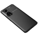 For Huawei Nova 9 Pro Carbon Fiber Texture Shockproof TPU Case(Black)