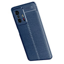 For Xiaomi Mi 11T / 11T Pro Litchi Texture TPU Shockproof Case(Blue)