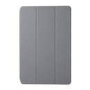 For Xiaomi Pad 5 / Pad 5 Pro Solid Color Magnetic Horizontal Flip Leather Case with Holder(Grey)