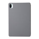 For Xiaomi Pad 5 / Pad 5 Pro Solid Color Magnetic Horizontal Flip Leather Case with Holder(Grey)