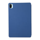 For Xiaomi Pad 5 / Pad 5 Pro Solid Color Magnetic Horizontal Flip Leather Case with Holder(Blue)