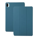 For Xiaomi Pad 5 / Pad 5 Pro Solid Color Magnetic Horizontal Flip Leather Case with Holder(Dark Green)
