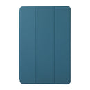 For Xiaomi Pad 5 / Pad 5 Pro Solid Color Magnetic Horizontal Flip Leather Case with Holder(Dark Green)