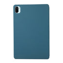 For Xiaomi Pad 5 / Pad 5 Pro Solid Color Magnetic Horizontal Flip Leather Case with Holder(Dark Green)