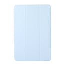 For Xiaomi Pad 5 / Pad 5 Pro Solid Color Magnetic Horizontal Flip Leather Case with Holder(Sky Blue)