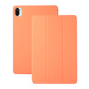 For Xiaomi Pad 5 / Pad 5 Pro Solid Color Magnetic Horizontal Flip Leather Case with Holder(Orange)