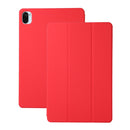 For Xiaomi Pad 5 / Pad 5 Pro Solid Color Magnetic Horizontal Flip Leather Case with Holder(Red)