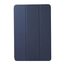 For Xiaomi Pad 5 / Pad 5 Pro Solid Color Magnetic Horizontal Flip Leather Case with Holder(Dark Blue)