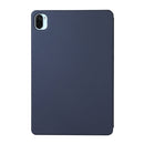 For Xiaomi Pad 5 / Pad 5 Pro Solid Color Magnetic Horizontal Flip Leather Case with Holder(Dark Blue)