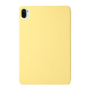 For Xiaomi Pad 5 / Pad 5 Pro Solid Color Magnetic Horizontal Flip Leather Case with Holder(Yellow)