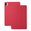 For Xiaomi Pad 5 / Pad 5 Pro Solid Color Magnetic Horizontal Flip Leather Case with Holder(Dark Red)