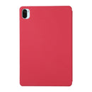 For Xiaomi Pad 5 / Pad 5 Pro Solid Color Magnetic Horizontal Flip Leather Case with Holder(Dark Red)