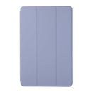 For Xiaomi Pad 5 / Pad 5 Pro Solid Color Magnetic Horizontal Flip Leather Case with Holder(Purple)
