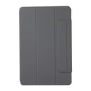 For Xiaomi Pad 5 / Pad 5 Pro Solid Color Magnetic Buckle Horizontal Flip Leather Case with Holder(Grey)