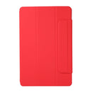 For Xiaomi Pad 5 / Pad 5 Pro Solid Color Magnetic Buckle Horizontal Flip Leather Case with Holder(Red)