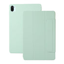 For Xiaomi Pad 5 / Pad 5 Pro Solid Color Magnetic Buckle Horizontal Flip Leather Case with Holder(Mint Green)