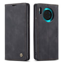 For Huawei Mate 30 4G / 5G CaseMe-013 Multifunctional Horizontal Flip Leather Case with Card Slot & Holder & Wallet(Black)