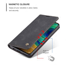 For Huawei Mate 30 4G / 5G CaseMe-013 Multifunctional Horizontal Flip Leather Case with Card Slot & Holder & Wallet(Black)