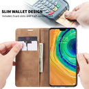 For Huawei Mate 30 4G / 5G CaseMe-013 Multifunctional Horizontal Flip Leather Case with Card Slot & Holder & Wallet(Brown)