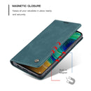 For Huawei Mate 30 4G / 5G CaseMe-013 Multifunctional Horizontal Flip Leather Case with Card Slot & Holder & Wallet(Blue)