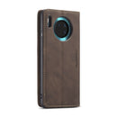 For Huawei Mate 30 4G / 5G CaseMe-013 Multifunctional Horizontal Flip Leather Case with Card Slot & Holder & Wallet(Coffee)