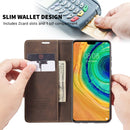 For Huawei Mate 30 4G / 5G CaseMe-013 Multifunctional Horizontal Flip Leather Case with Card Slot & Holder & Wallet(Coffee)